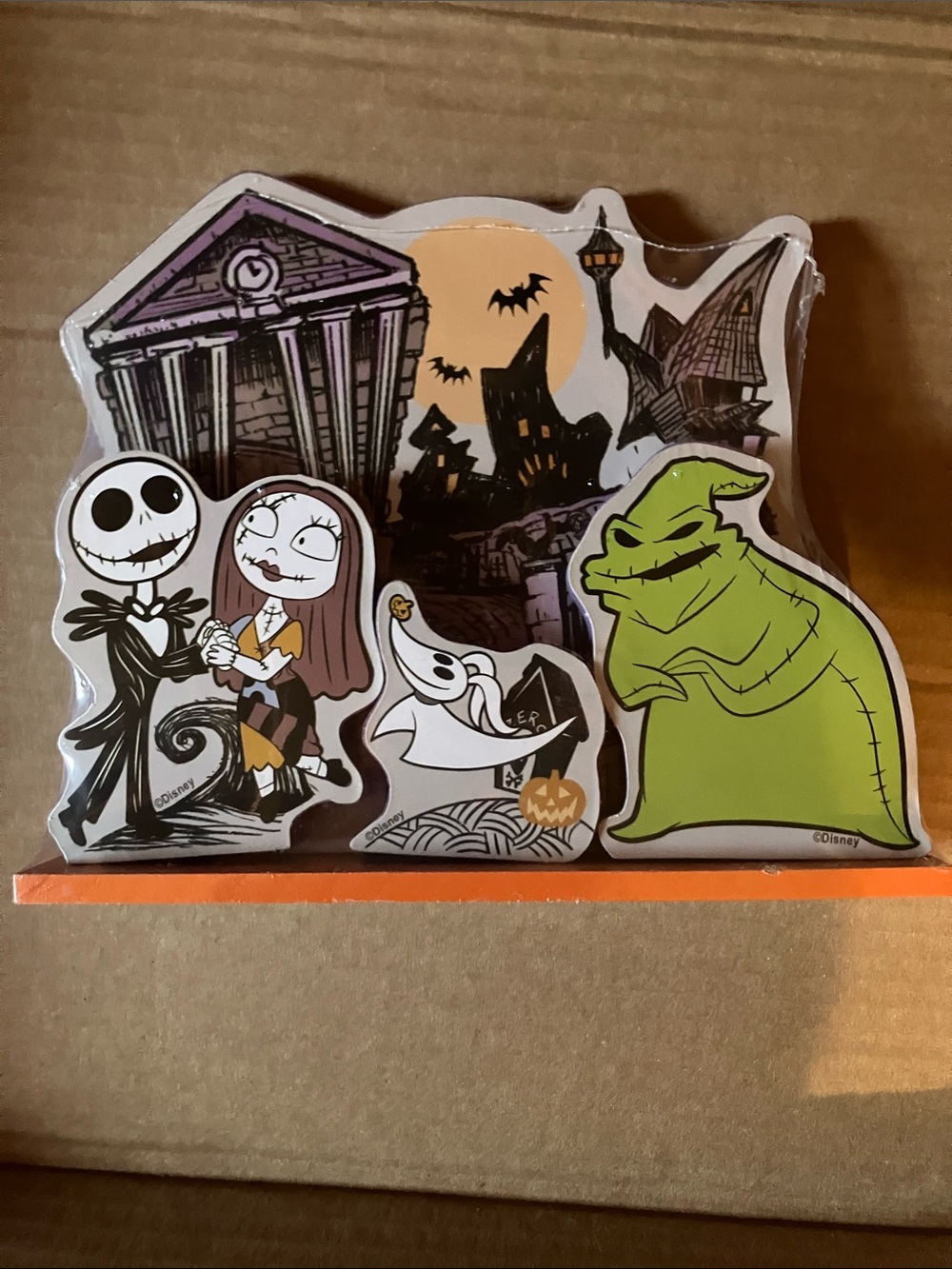 Nightmare Halloween Wall Decor Panel - Green & Orange